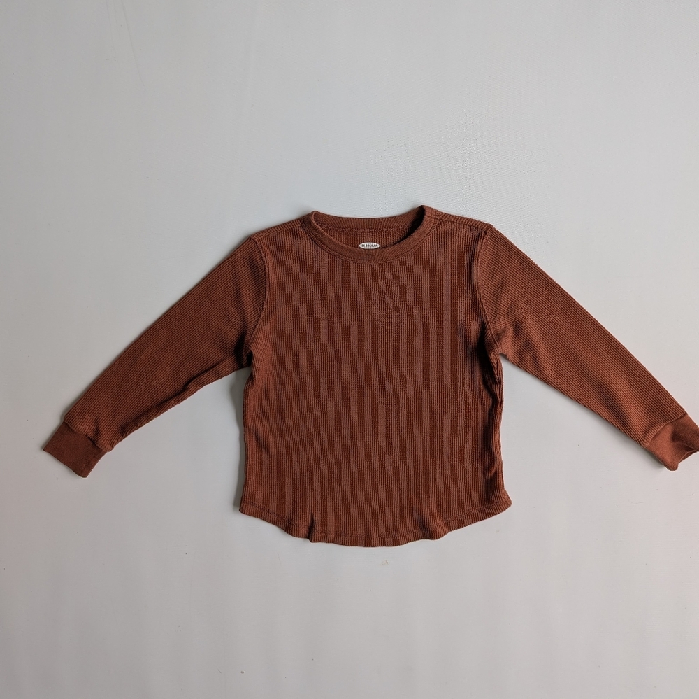 Old Navy Rust Long Sleeve Tee for Kids